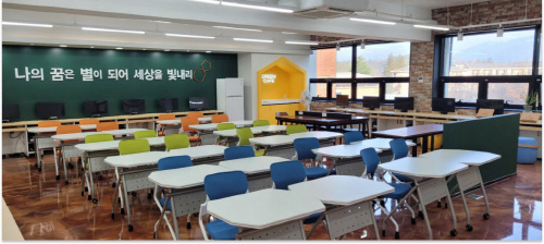 순천 효천고등학교, 고교학점제 대비 교내 ‘스터디카페’ 조성