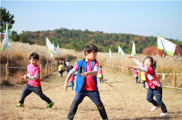 도심 속 숲놀이터 장산유아숲체험원
