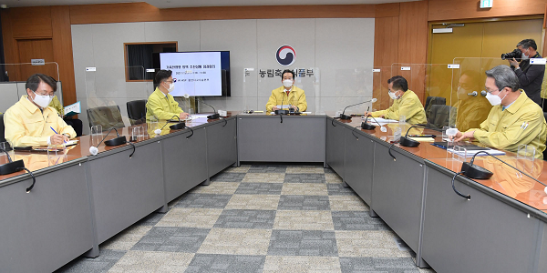 정세균 총리,  AI-ASF 방어에 관계부처 힘모아야
