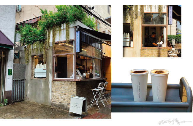 [#hotplace] 서서 마시는 즐거움! 스탠딩 카페&바