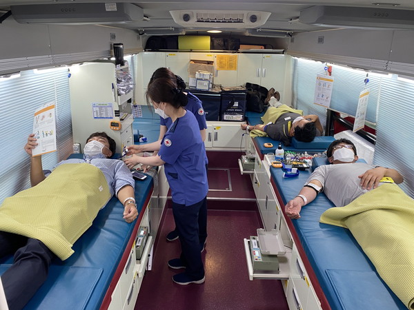 경기도청소년수련원, 원활한 혈액 수급 위한 헌혈 나눔 펼쳐