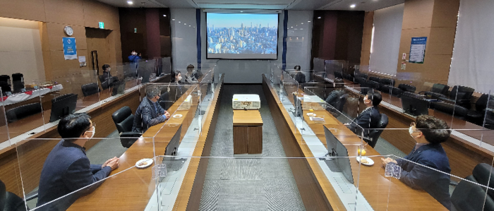 손상훈 기흥구청장, 삼성전자 기흥사업장 방문 협력사업 논의