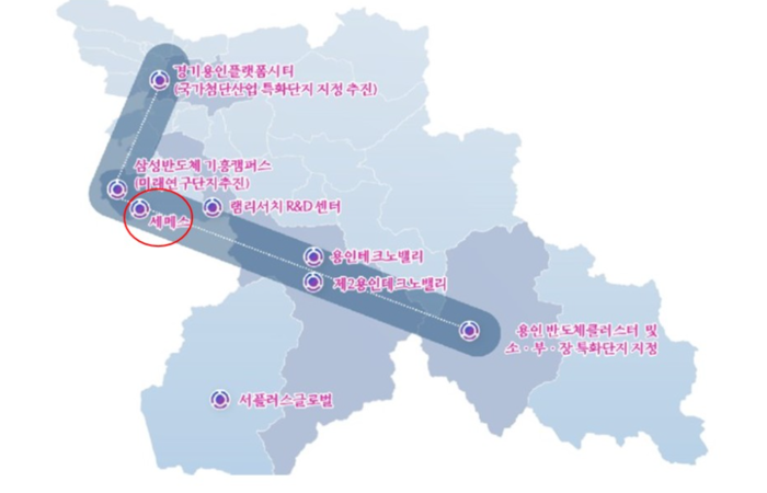 용인특례시, 세메스(주) 기흥미래 도시첨단산업단지 승인 신청 접수