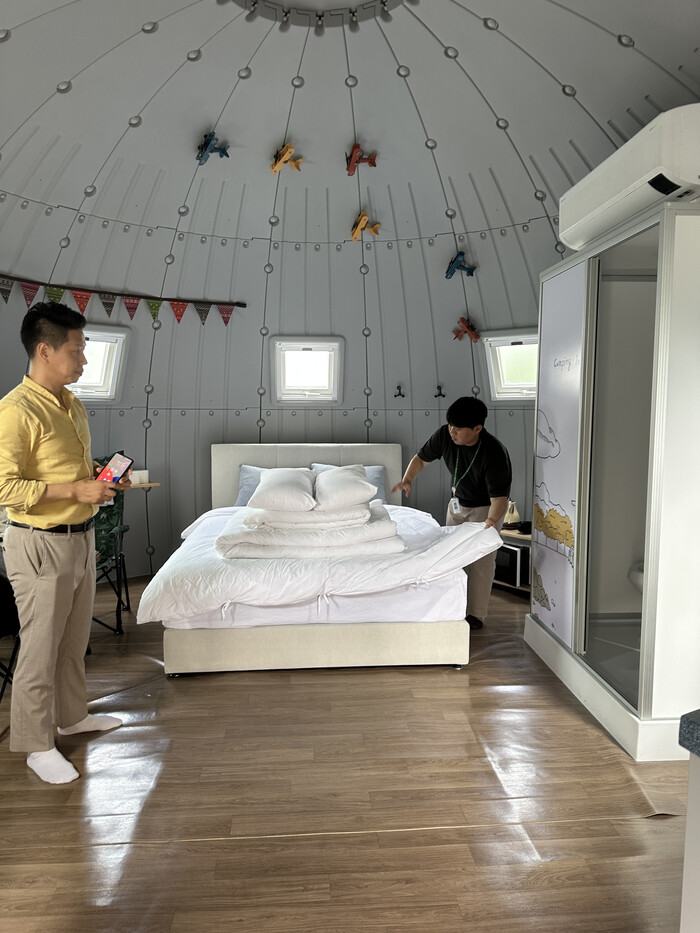 보성군, 여름 휴가철 합동 야영장 안전 점검 실시