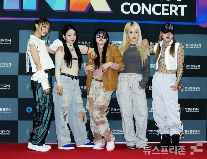 [NF포토] 원밀리언, 포즈도 힙하게~(2023 INK 콘서트)