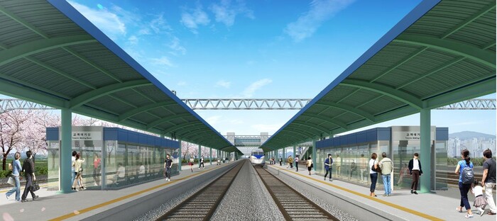 양산 물금역서 KTX 열차 타고 서울 간다