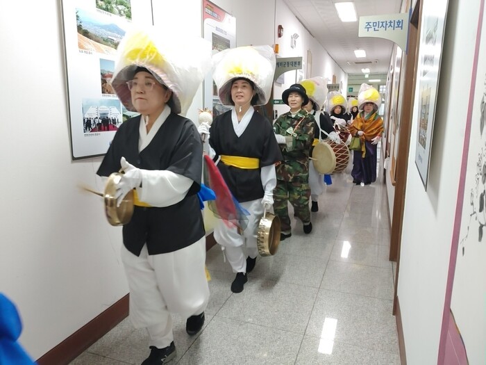 성산구 중앙동, 액운은 물러가라!∙∙∙정월대보름 지신밟기