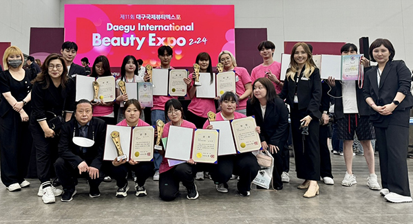 대구과학대 헤어디자인과, 2024 제37회 대구시장배 미용경기대회 & K-뷰티페스티벌서 금·은·동 석권