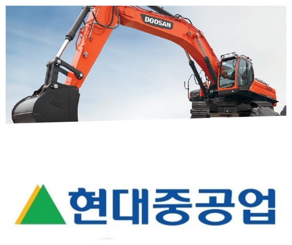 현대중공업, 두산인프라코어 인수 초읽기...건설기계 글로벌 빅5 진입하나