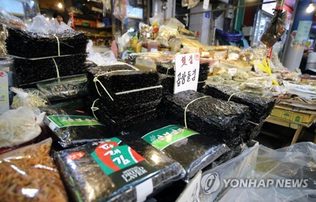 세계 최대 국산 김 수출국 일본...전체 김 수출 22.5%