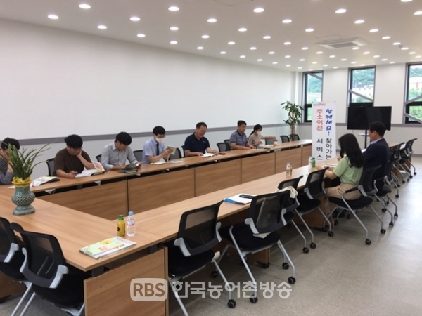 영광군, 기업체 방문 인구늘리기 홍보활동 전개