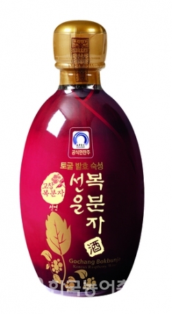 고창서해안복분자주, 중국 산동성 유통 예정으로 수출 선적