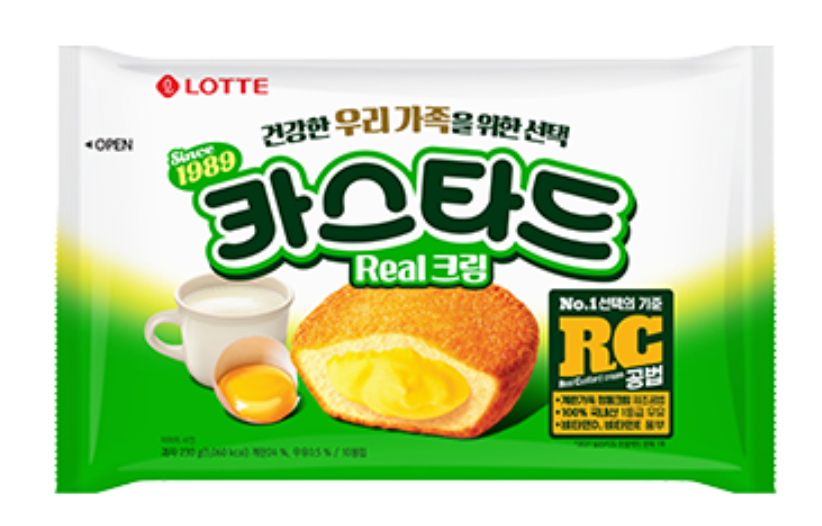 롯데제과 갓 나온 카스타드, 7일 내 직배송…갓생상회 론칭