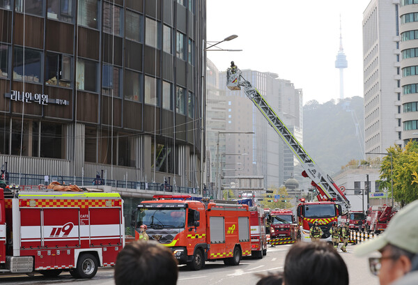 소공동 빌딩 화재 10명 부상 관련자료 3