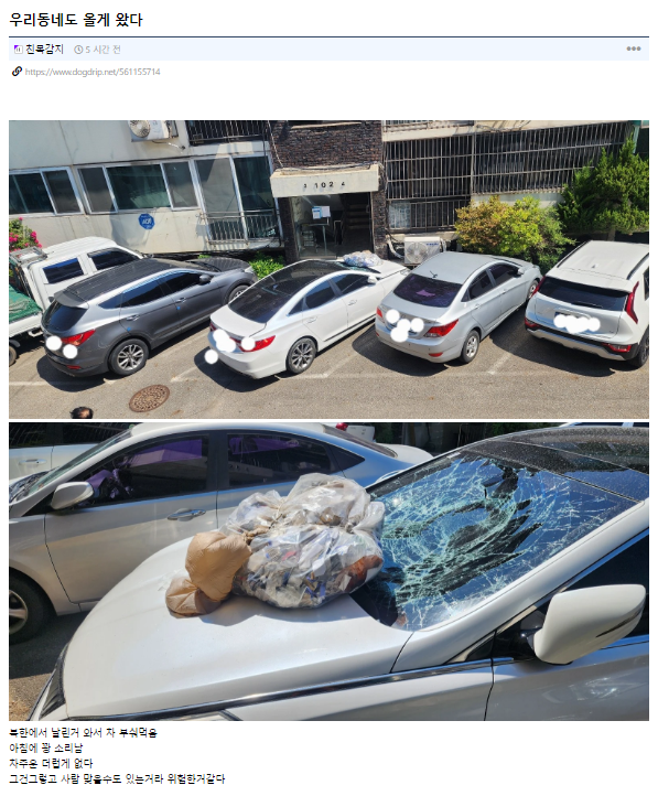 북한 오물풍선에 화학무기 투입 못하는 이유