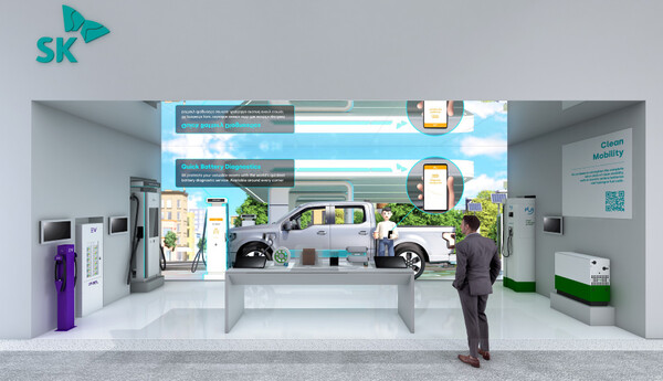 SK온 1회 충전 400km 이상 주행 배터리, CES 2023서 공개