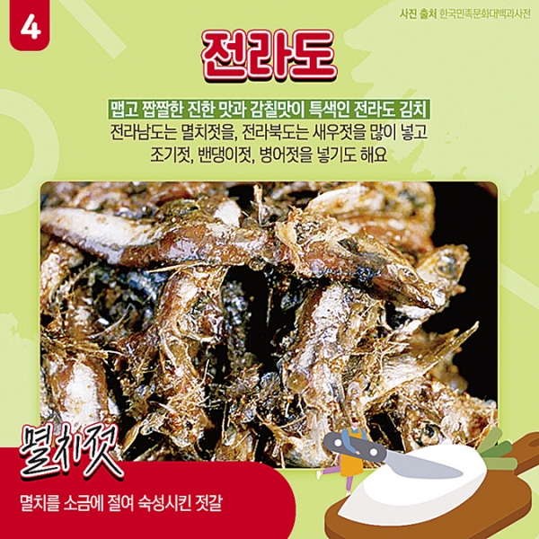 김장 김치 맛을 좌우하는 젓갈 지역별 특색은 뭘까?
