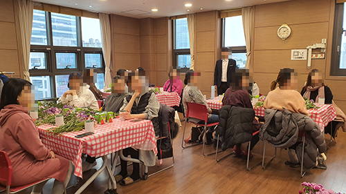 서울 엠제이(MJ) 산부인과 산모들을 위한 D라인파티 플라워테라피 무료행사 진행