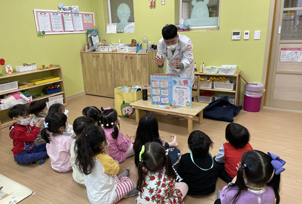 충북대학교 청주시상당서원어린이급식관리지원센터, 어린이 급식소 어린이 대상 방문 교육 실시