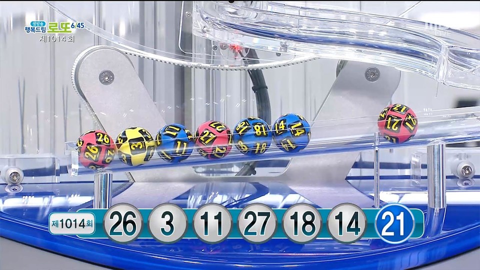 1014회 로또 당첨번호 조회, 1등 10명(24억1천만원씩) 당첨지역, 복권 판매점