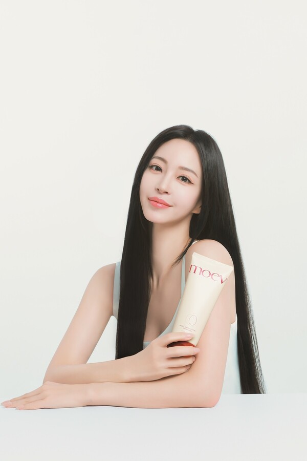 미녀배우 한예슬, 탈모 케어 브랜드 모에브(MOEV) 전속 모델 발탁