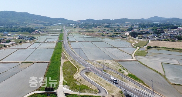 서산 간월호 관광도로 전면 개통