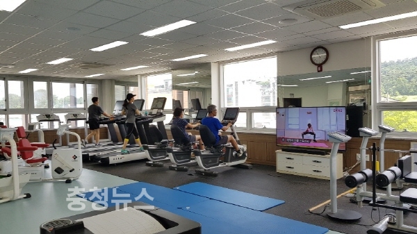 부여보건소 건강재활센터 운동처방실 상시 운영