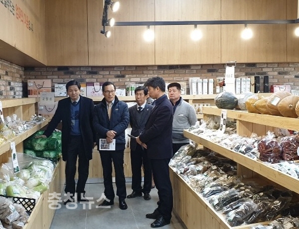 이병호 aT사장, 세종시 로컬푸드 직매장 2개소 현장 방문