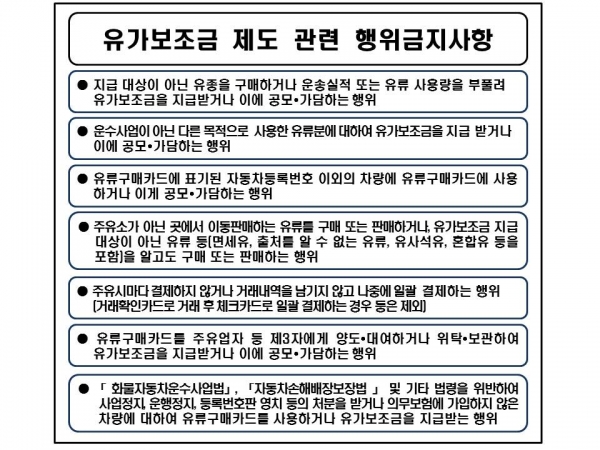 예산군, 유가보조금 운수업계 경영난 해소 기여