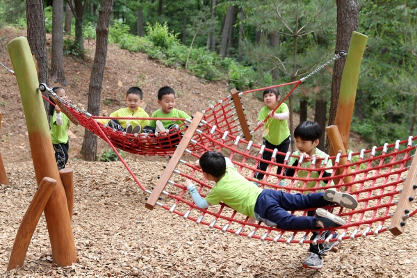 유아들의 힐링 공간, 서산시 부춘산 유아숲체험원 개장