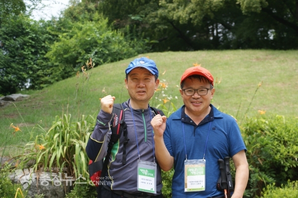 대덕사랑산악회, 황인호 동구청장·이나영 의장과 맞손