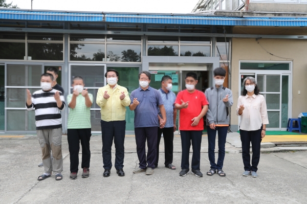 아산시, 추석맞이 사회복지시설 위문 방문