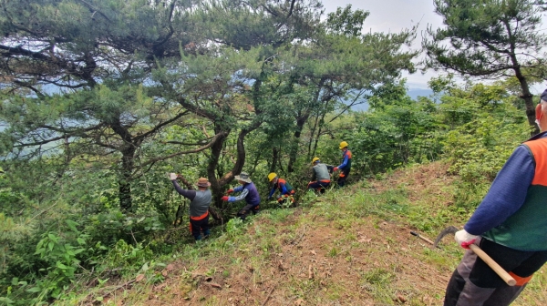 아산시, 영인산 정상부에서 탁 트인 명품 자연경관 조망