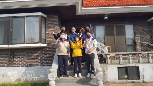 태안반도 태안청년회, 복지 사각지대 장애인 청소 봉사 구슬땀