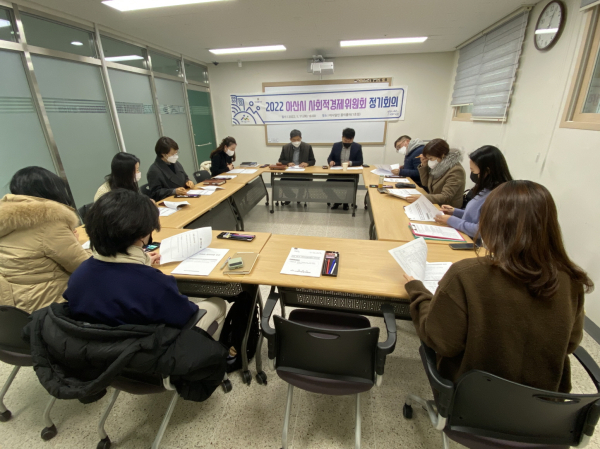 아산시 사회적경제위원회, 기재부·행안부 우수사례 동시 선정