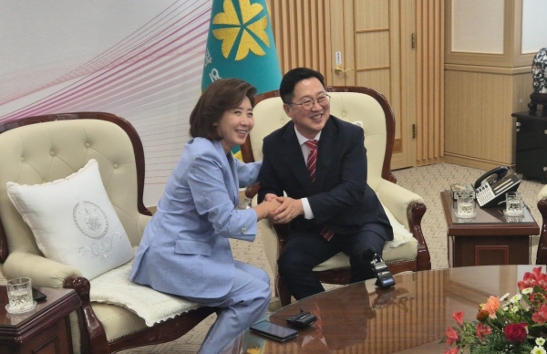 나경원 충청 배려 넘어 중심 될 수 있도록 지원 약속