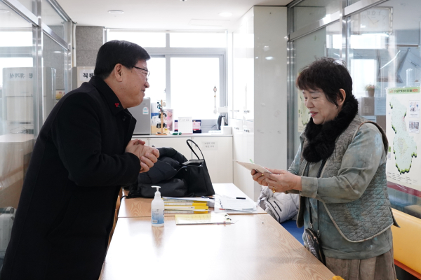세종교육청, 설 맞이 복지시설 방문