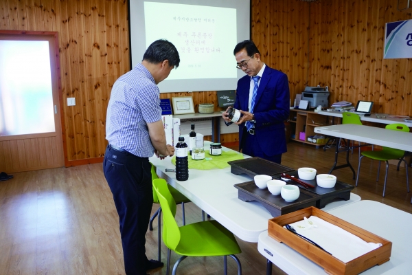 제주지방조달청, 도내 전통식품 제조현장 방문