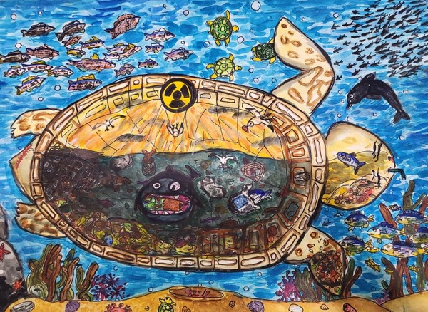 제주바다사랑 그림 공모전 대상에 신제주초 김하은  