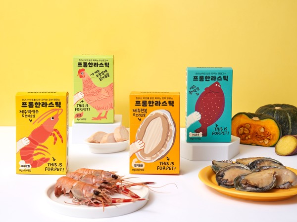 벨아벨팜, 제주 전복·딱새우 펫푸드 신제품 출시