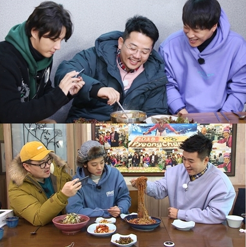1박2일 새해 첫 입수포문...6멤버 냉면vs온면 강원 국수로드 MD 변신
