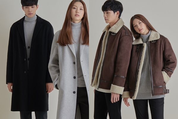 앤듀, 모던 스타일 캐시미어코트&무스탕 겨울아우터 2종 출시