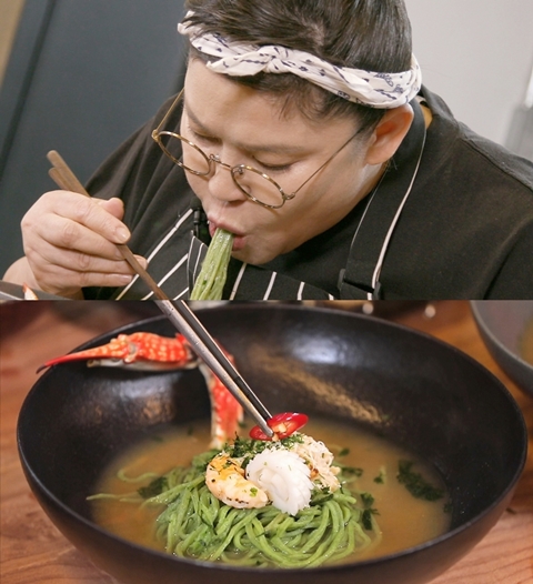 편스토랑 이영자, 게국지 활용 태안탕면으로 우승 차지하나