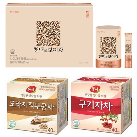 보이차·시서스·작두콩...먹으면서 체지방 낮춰주는 건기식