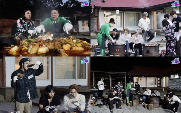 케이밥스타 펜타곤, 이영자표 1m 솥뚜껑 해물 닭볶음탕 먹방