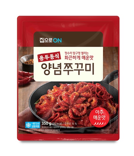 대상 집으로ON, 용두동식 양념 쭈꾸미 2종 선봬