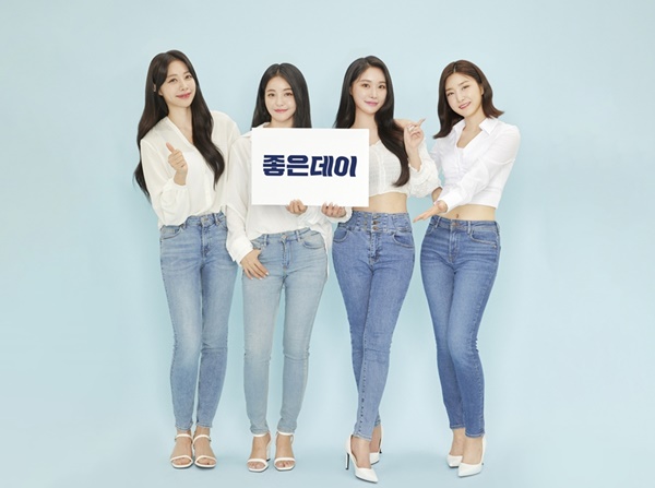 대세 브레이브걸스, 소주 광고까지…좋은데이 모델 발탁