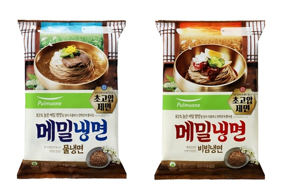 풀무원, 최상급 메밀 83% 함유 메밀냉면 출시