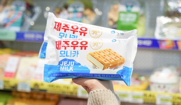 세븐일레븐 제주우유모나카, 겉바속쫀으로 1등 아이스크림 등극