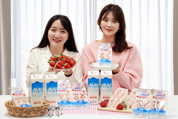 세븐일레븐, 설향딸기 듬뿍 제주우유 딸기샌드위치 출시